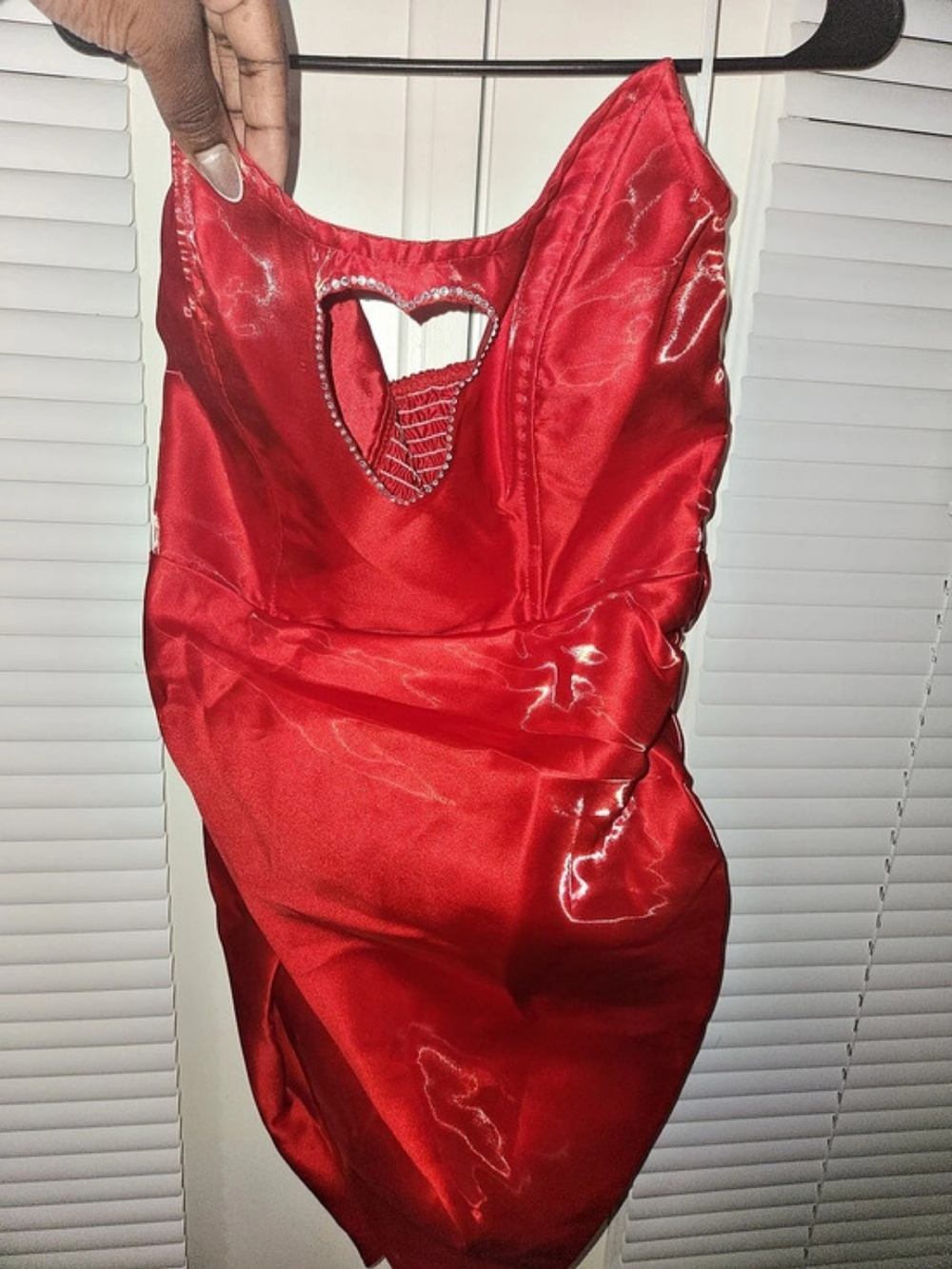 Red Cutout Dress